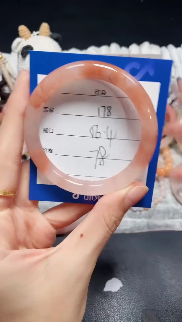 未镶嵌石英质玉手镯178