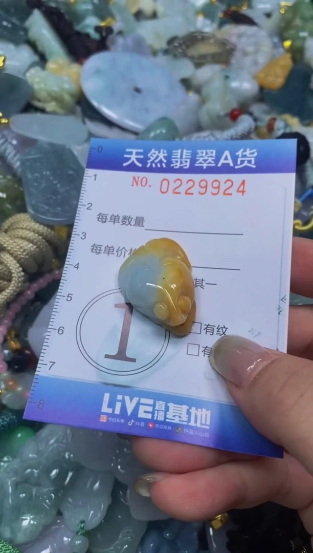 翡翠未镶嵌颈饰闪购0229924