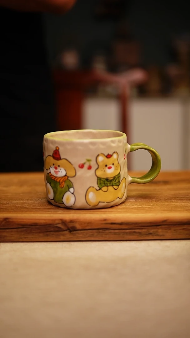 @@陶园瓷舍@@纯手工手绘@高温釉下彩