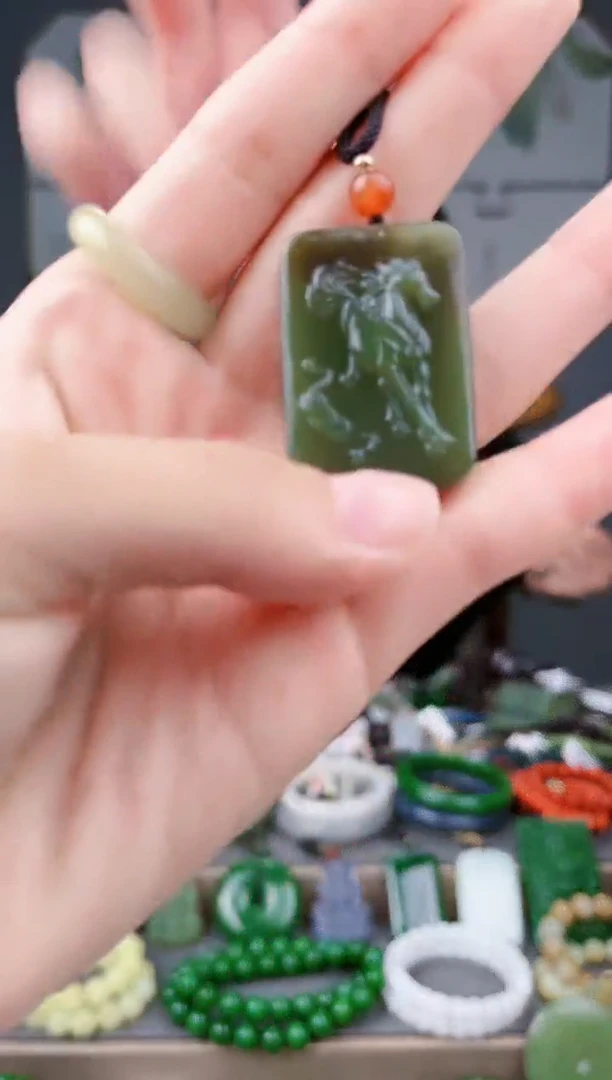 颈饰未镶嵌和田玉多样性发货拍一单发一个