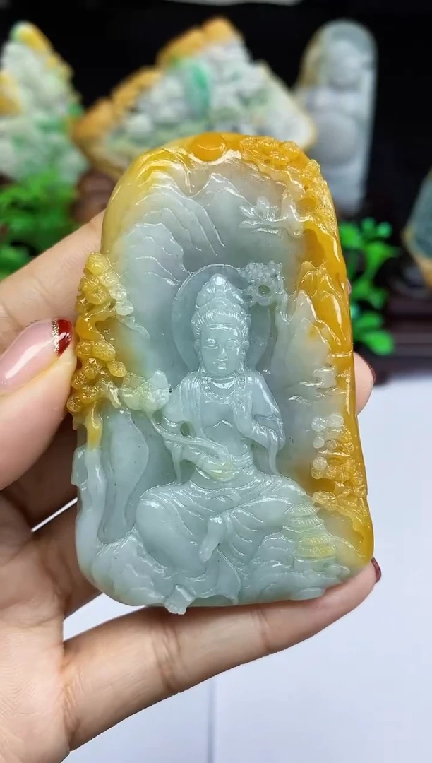 【闪购商品】翡翠颈饰未镶嵌翡翠A货
