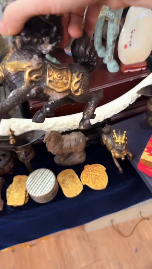 瓷片锦芸堂恭喜发财