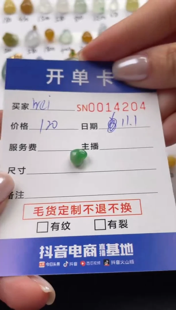 颈饰未镶嵌翡翠W****314204