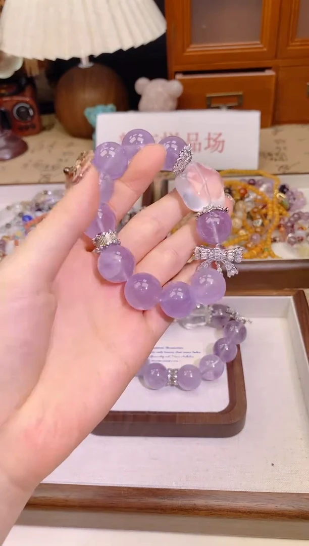 【闪购商品】紫晶手链未镶嵌1038手串