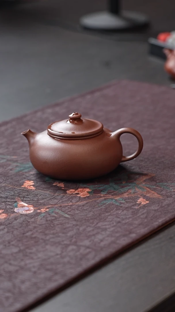茶壶紫砂紫砂寒江壶
