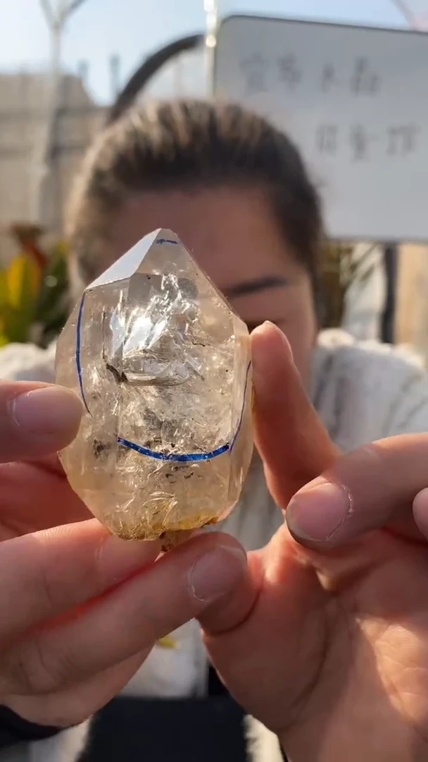 【闪购商品】水晶原石未镶嵌水胆原石DD160