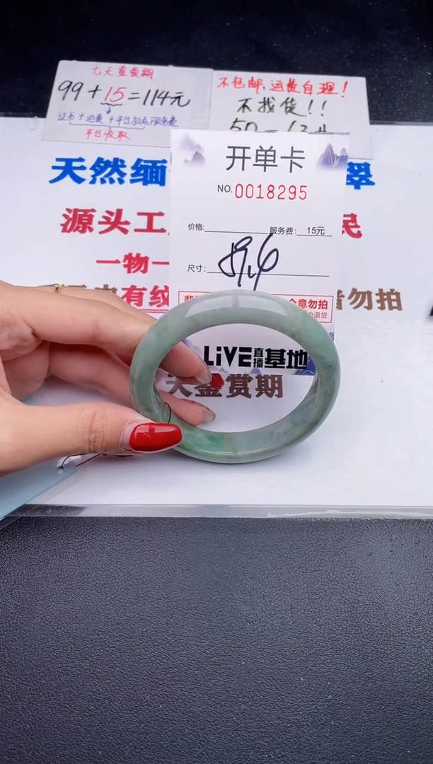 未镶嵌手镯翡翠95
