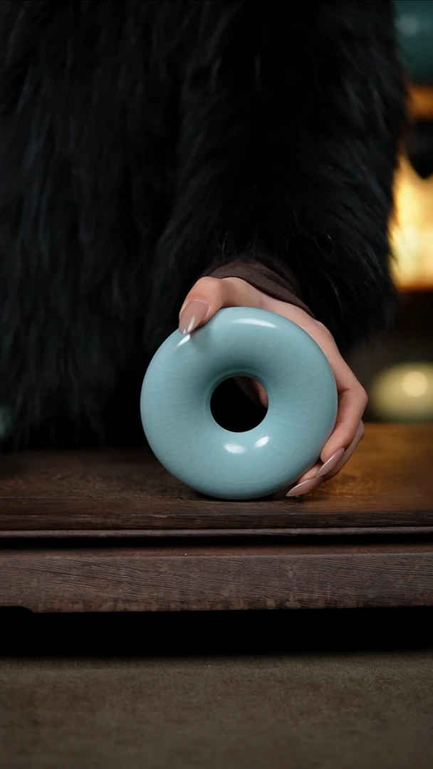 【闪购商品】杯仿古纯手工实心甜甜圈一级