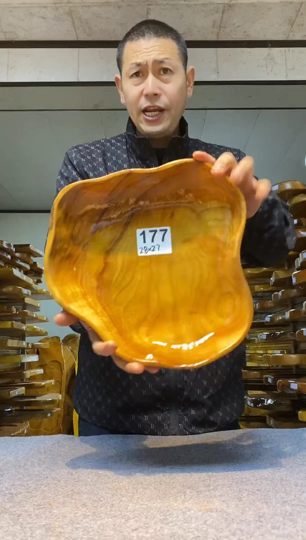 实木原木茶盘 一物一拍(不含配件）