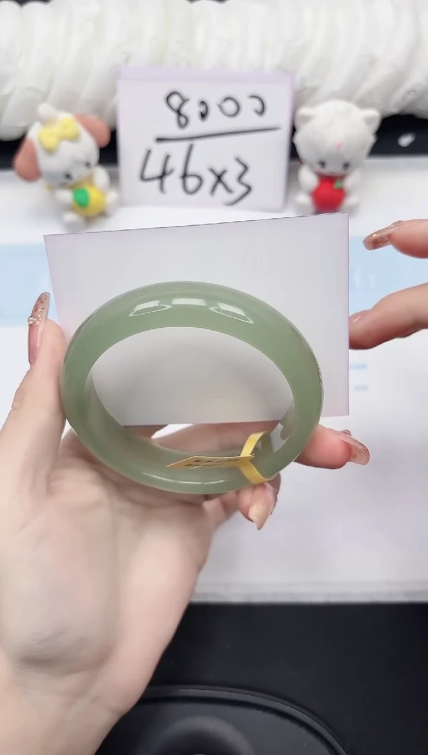 未镶嵌手镯石英质玉73-63