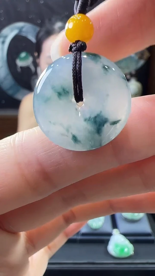 未镶嵌挂件翡翠小平安扣