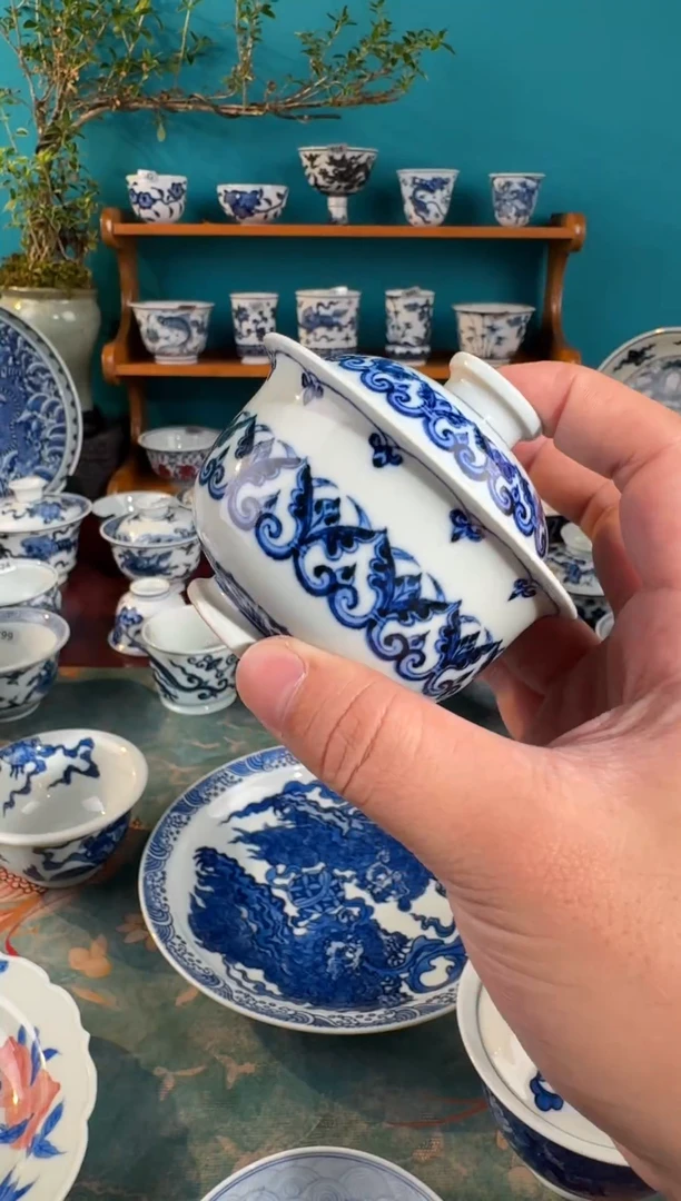 三**堂不二说瓷纯手绘杯