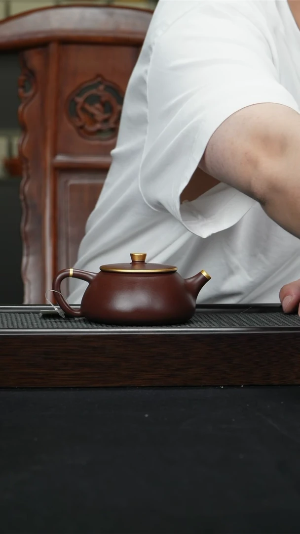 茶壶紫砂宜兴紫砂200cc0295