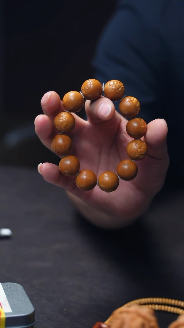 手串/手链橄榄核正圆弥勒手串