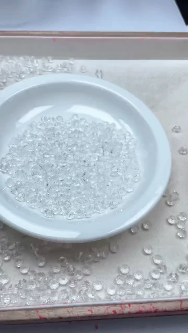 【闪购商品】水晶颈饰未镶嵌w900白水晶切面算盘6mm*40颗