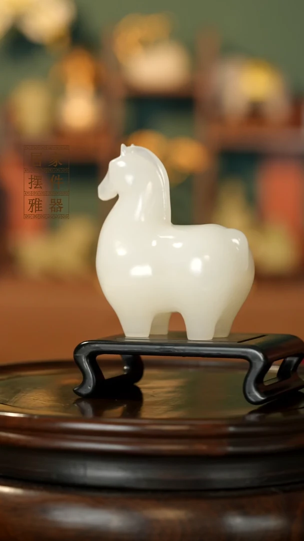 玉《马到成功》摆件