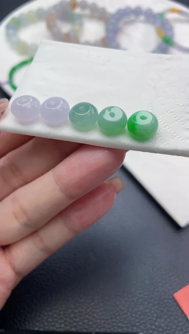 【闪购商品】定制翡翠未镶嵌珠子