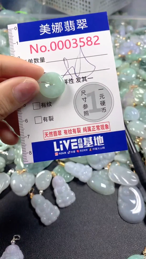 颈饰未镶嵌翡翠3582