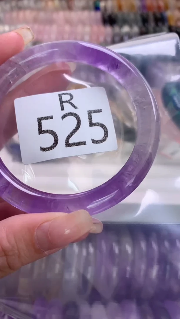 水晶珠宝半成品未镶嵌蓝***洋水晶手镯525-58