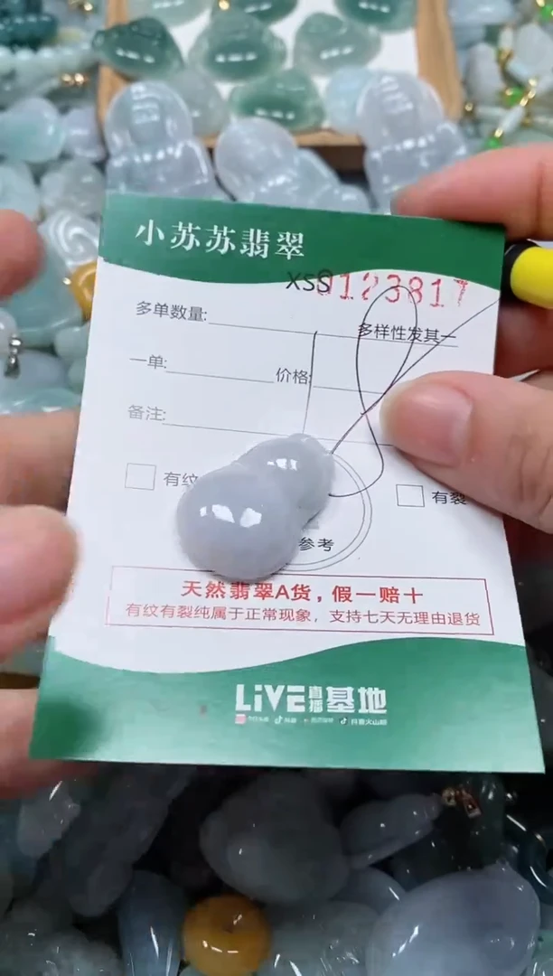 【闪购商品】翡翠颈饰未镶嵌闪购商品0123817