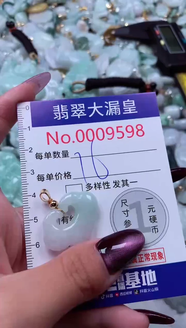 颈饰未镶嵌翡翠9598