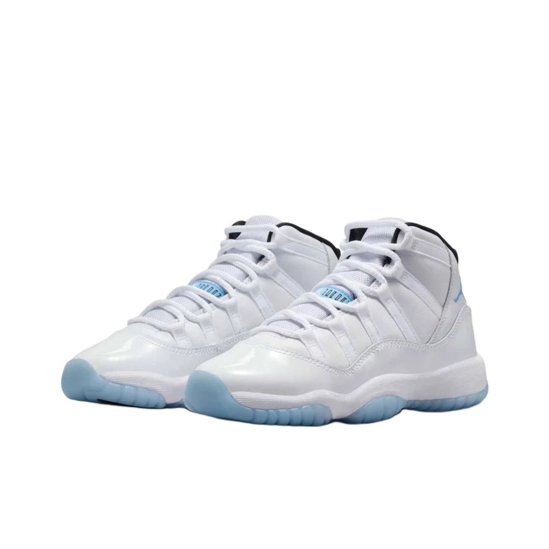 NIKE/耐克女子AIR JORDAN 11 BG高帮休闲鞋传奇蓝378038-104
