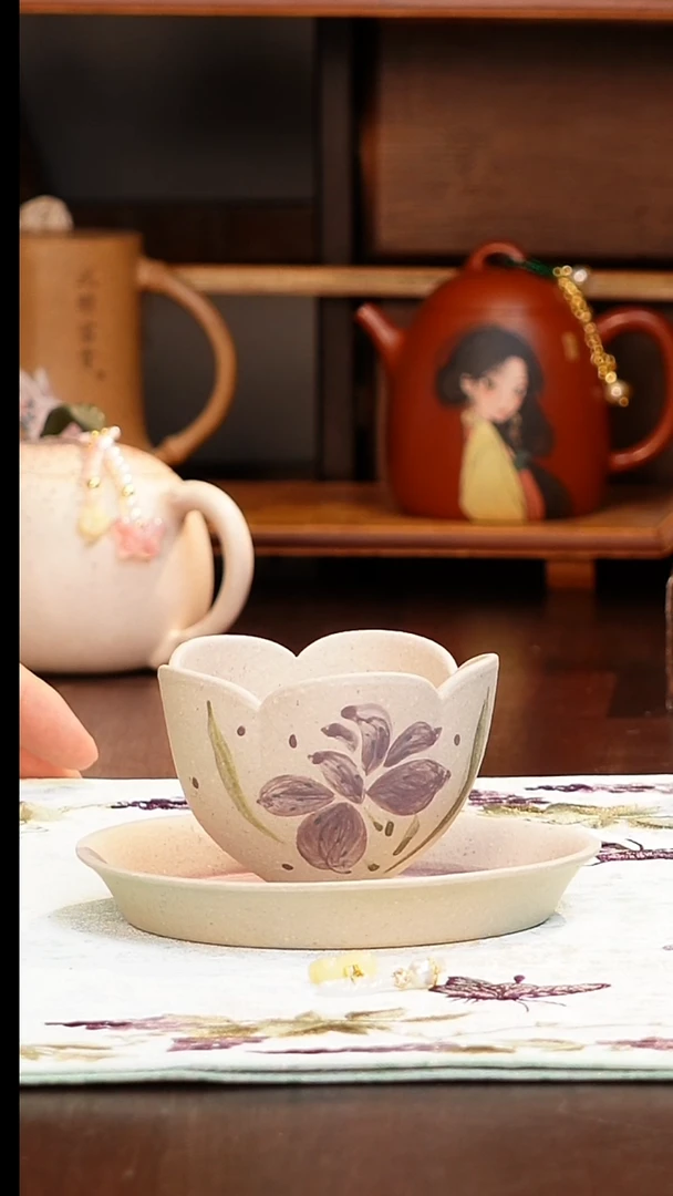 茶壶紫砂矿紫砂原手工杯子朱泥