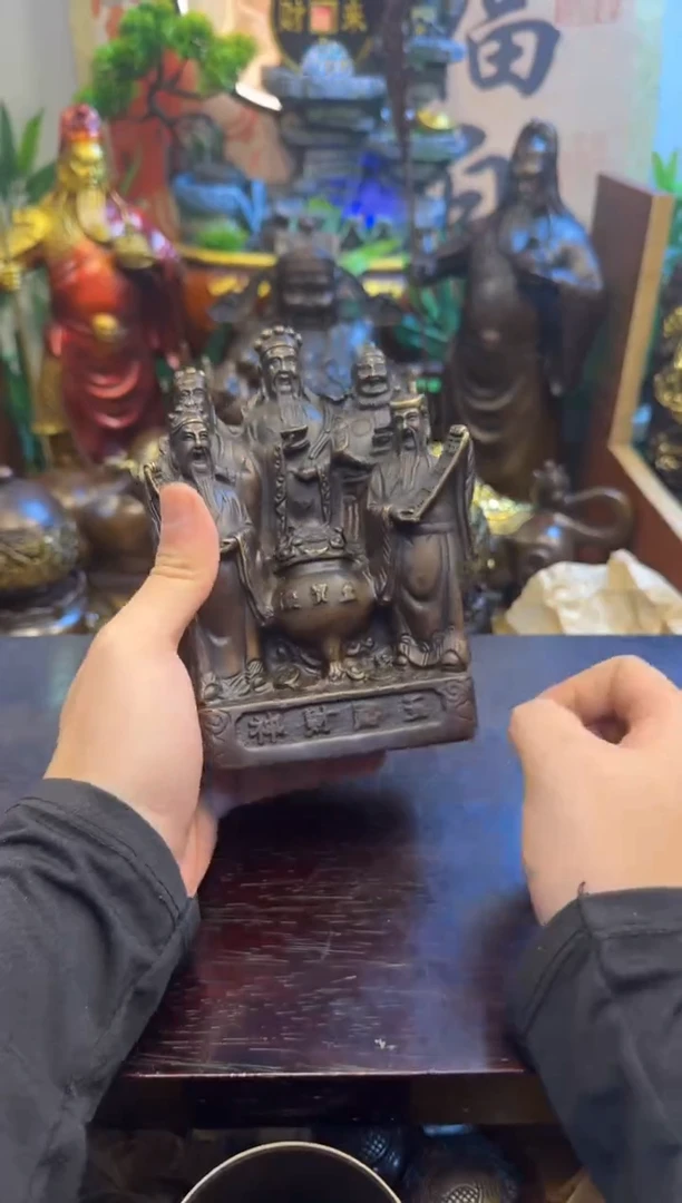 潼潼古铜只卖真铜！（五路财神）