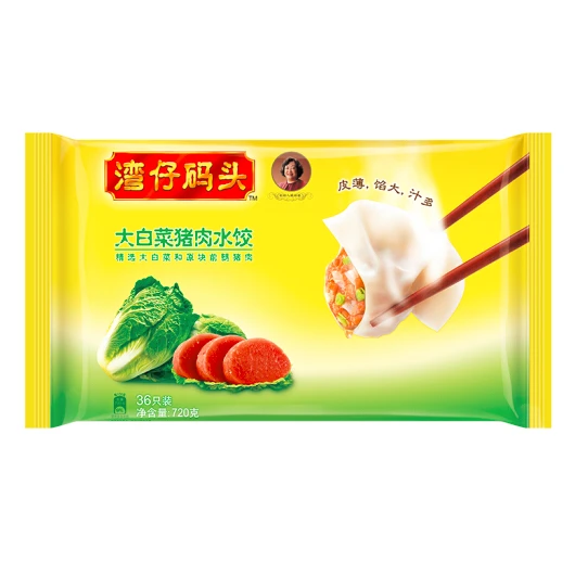 湾仔码头大白菜猪肉水饺720g