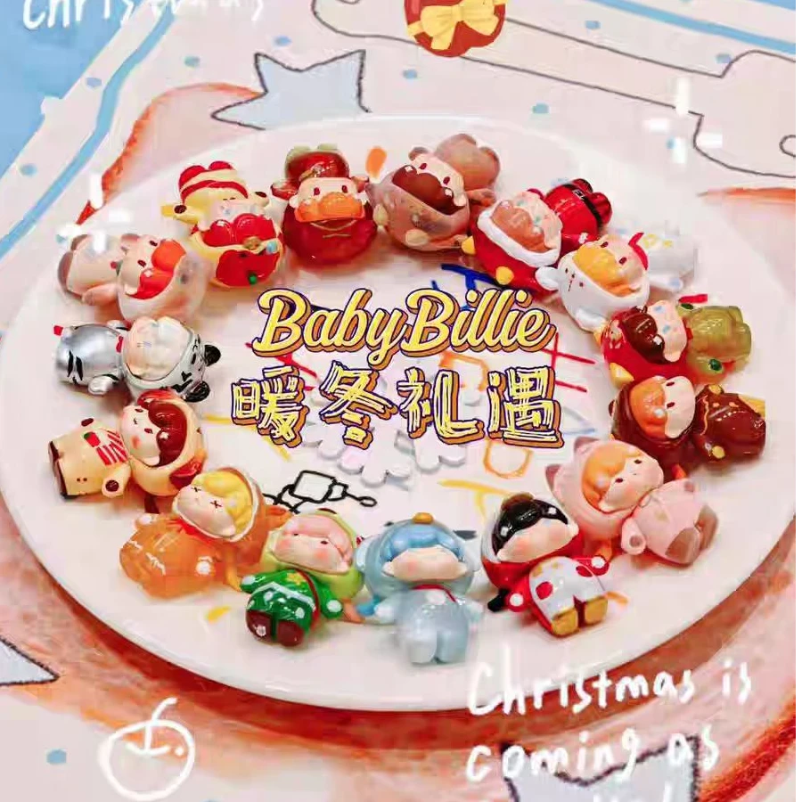 比莉暖冬礼遇萌粒盲盒潮玩摆件