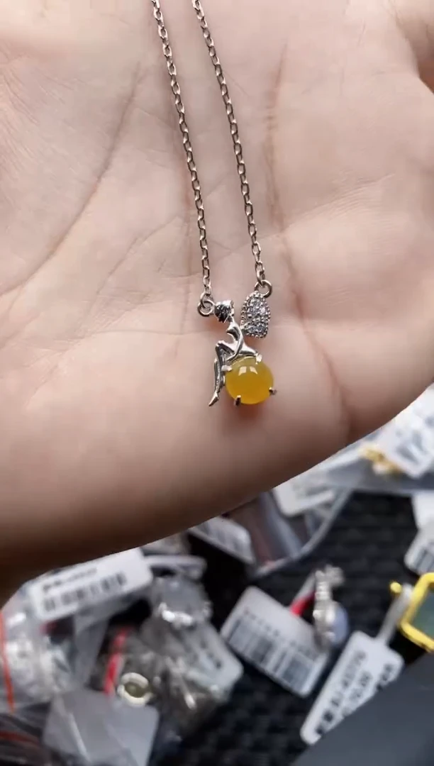 翡翠戒指银S925镶嵌888---8