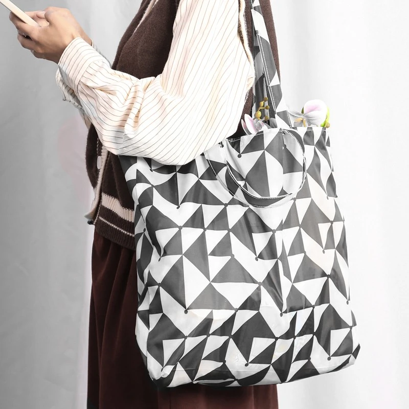 B150手提袋可折叠大容量环保购物袋单件包【拍五发六】