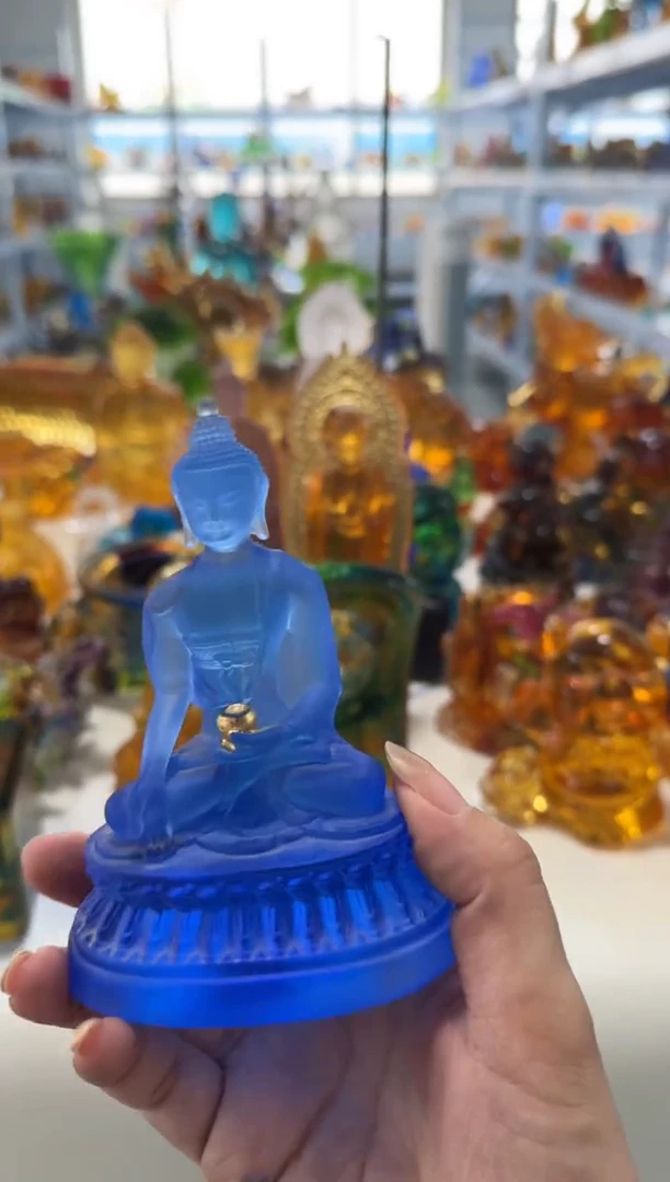 手工艺品琉璃康****2药师  微瑕作品  不退不换  介意勿拍