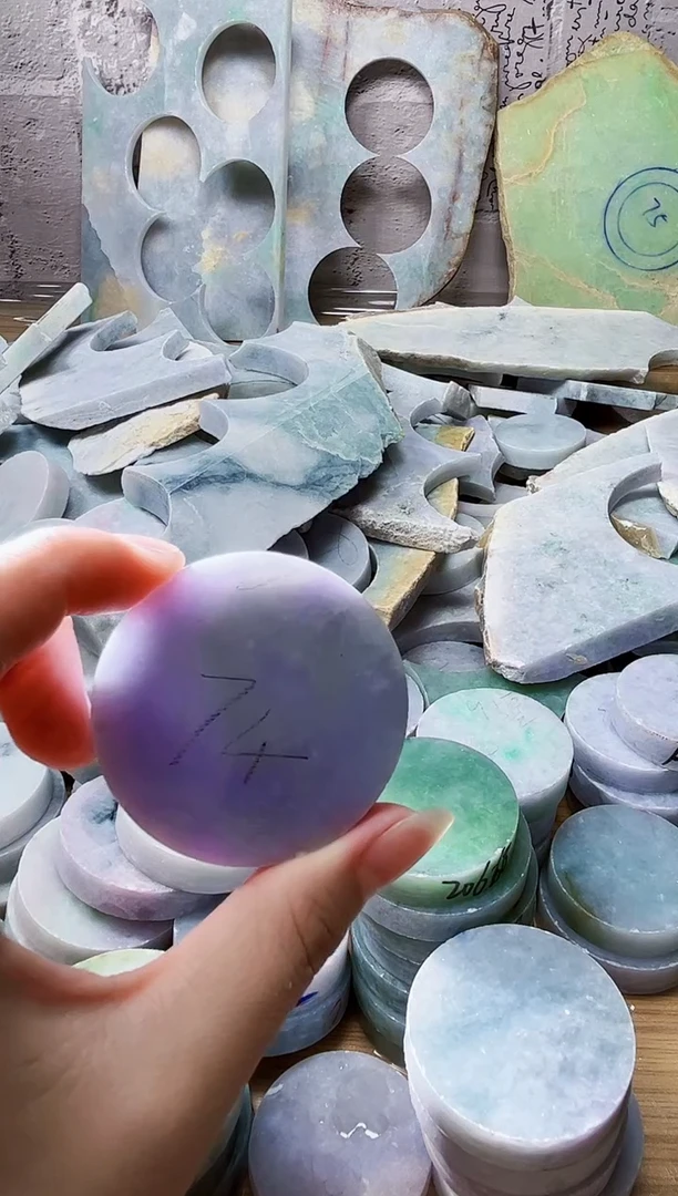 裸石翡翠天然翡翠A货472