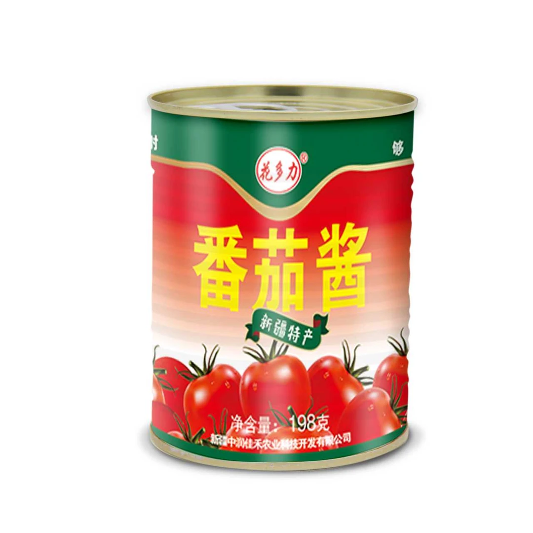 花多力番茄酱198g*8罐新疆西红柿烹饪