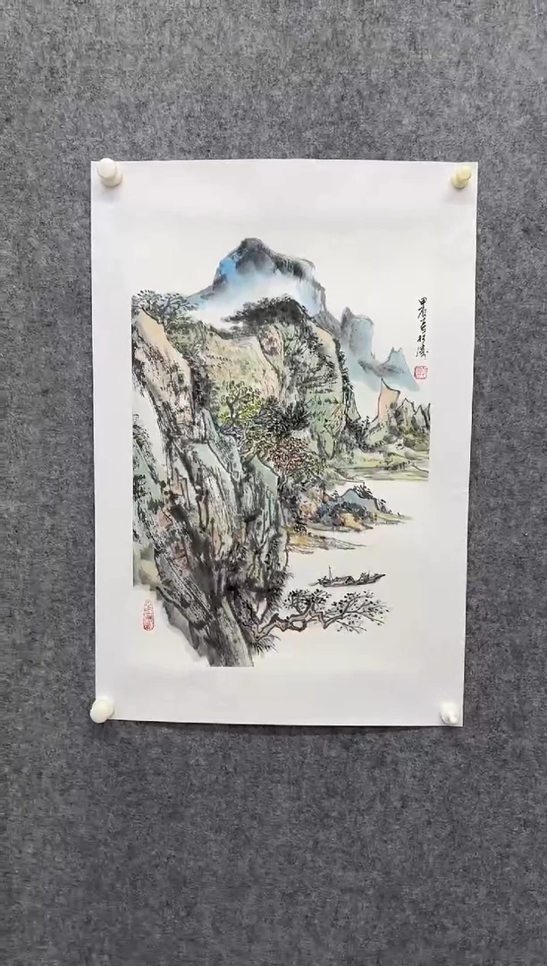 国画DH-ST-老师绘画作品
