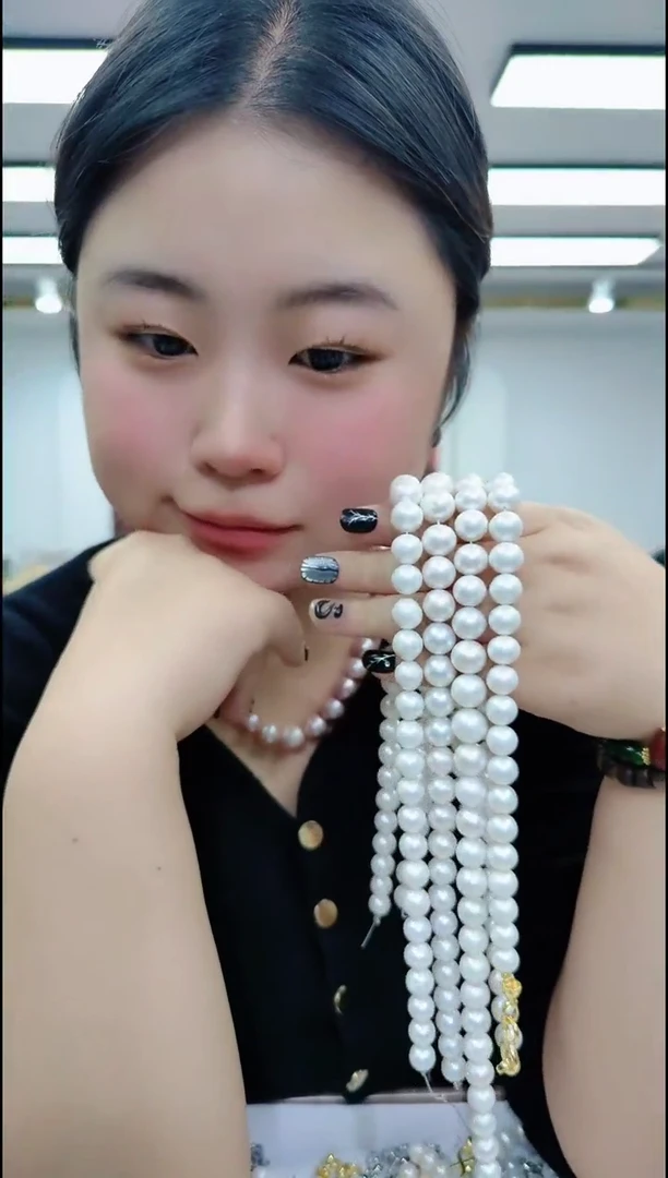 【闪购商品】贝壳其他1165白珠项链
