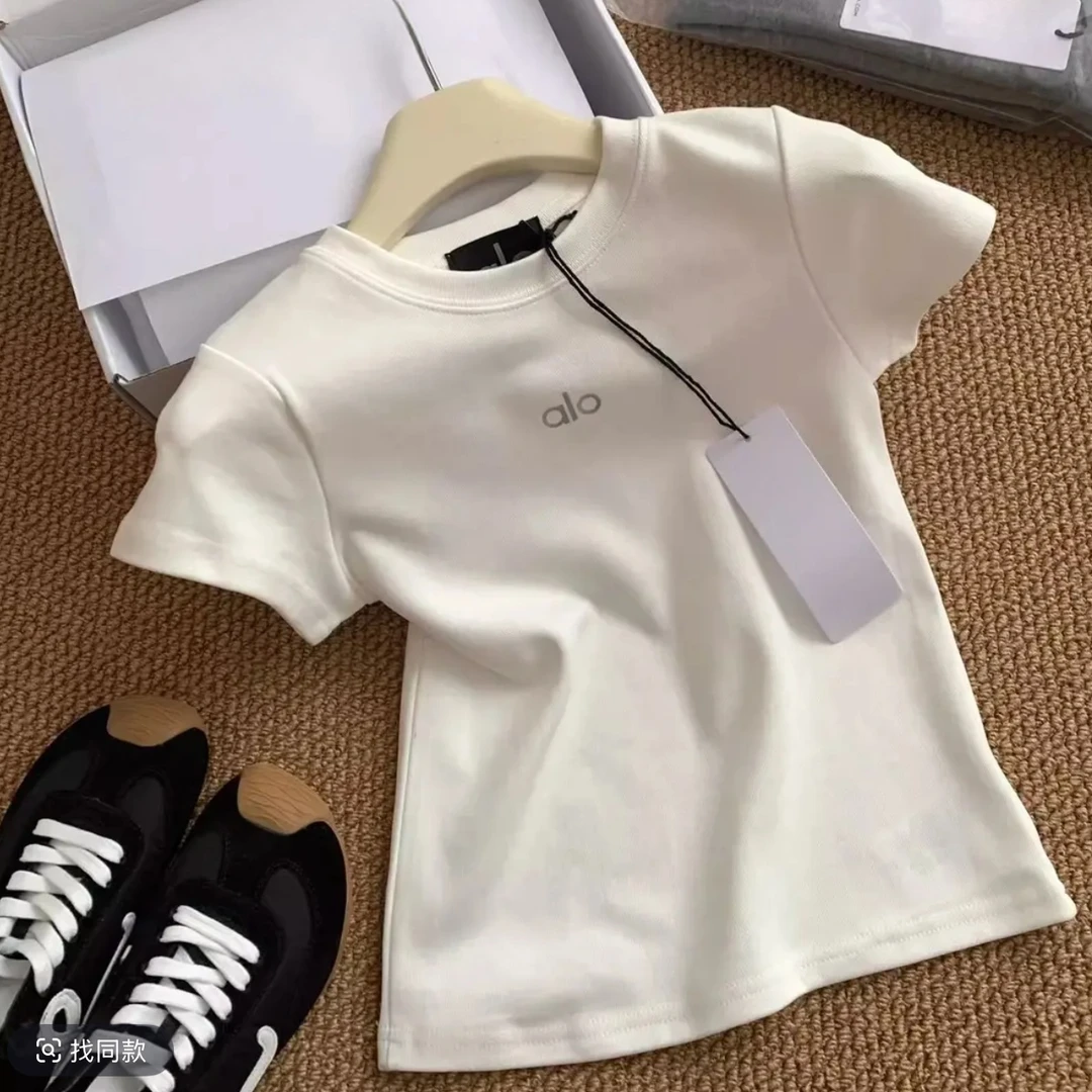 BAOFAHU-显瘦短款夏季修身设计感T恤-9458