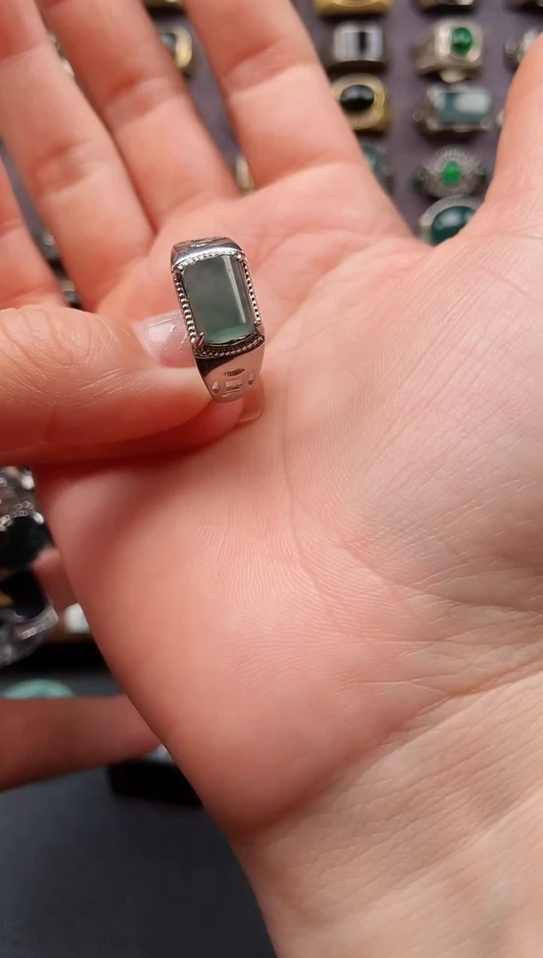 未镶嵌戒指翡翠天然A货翡翠