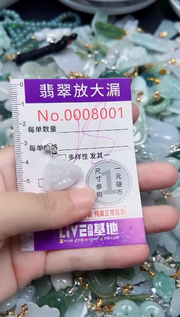 颈饰未镶嵌翡翠8001