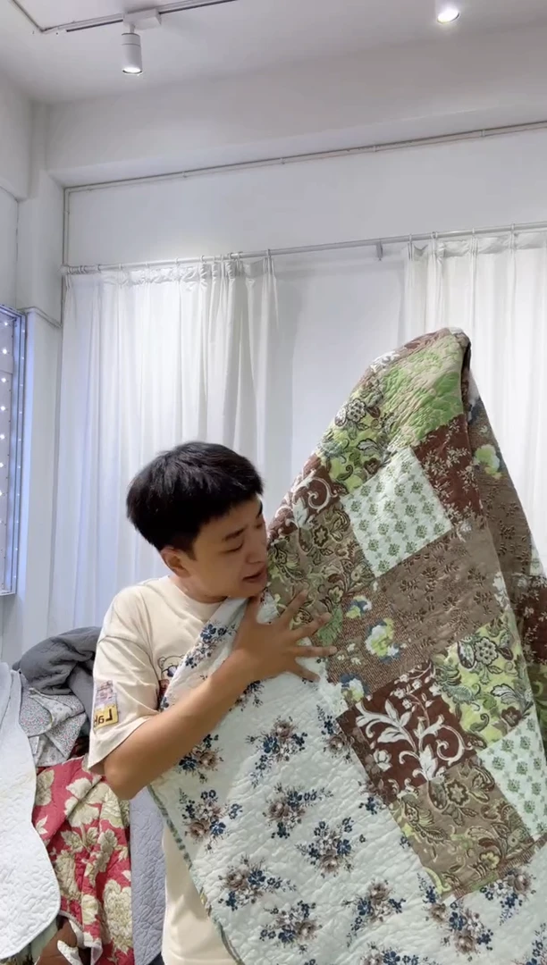 棉220*230纯棉床盖132号微瑕