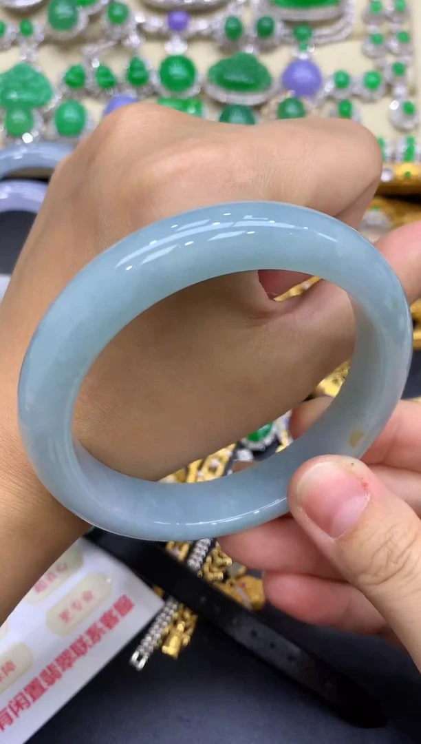 未镶嵌手镯翡翠160-中国好珍宝