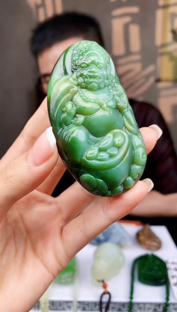 定制和田玉BOSS阳天然和田玉（拍一发一）
