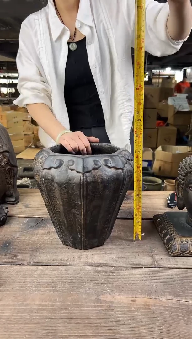 陶土【闪购商品】- 大金箍瓶