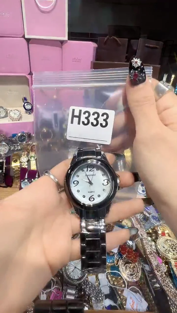 石英机芯不锈钢不锈钢直播定闪专用