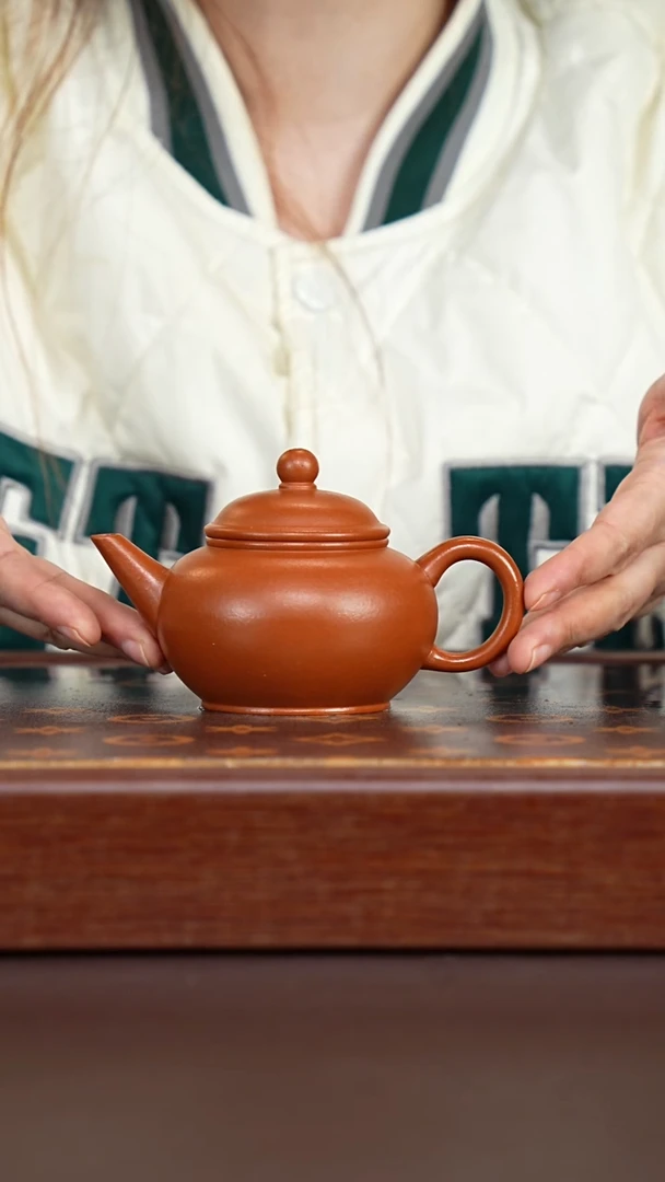 茶壶紫砂赵庄小红泥水平-
