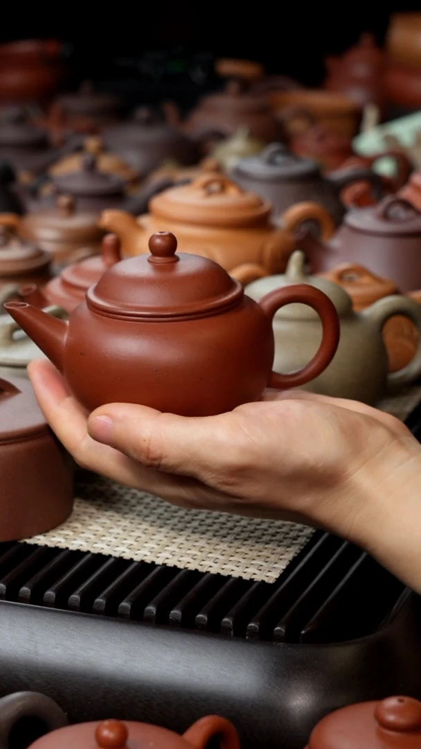 茶壶紫砂水平瑕疵价格红泥6