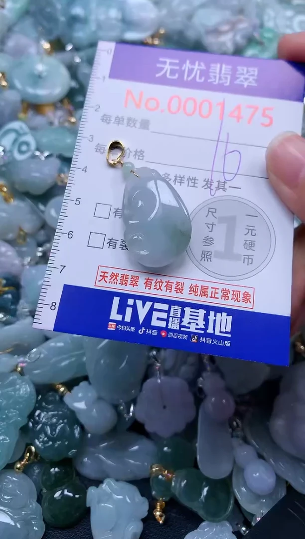 颈饰未镶嵌翡翠1475