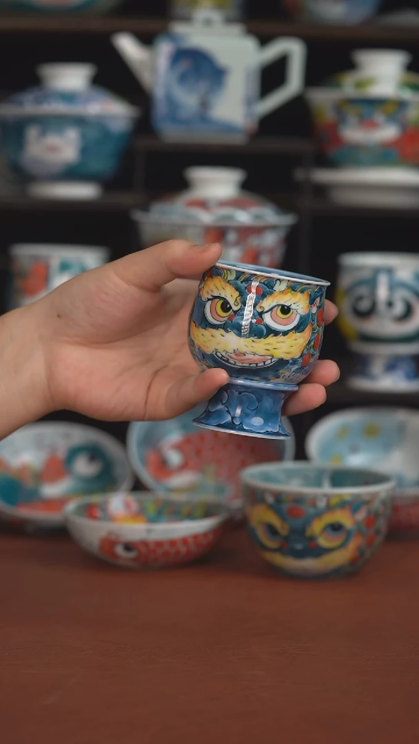 老师作品池鱼蛋杯（微瑕福利 ）