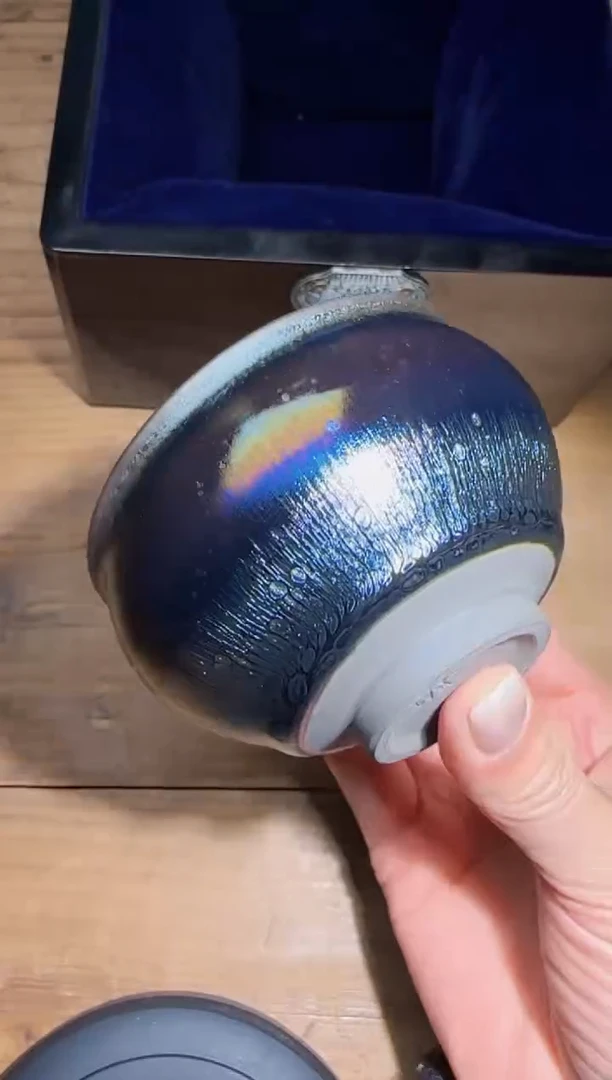 【闪购商品】茶盏游文精品建盏分享226